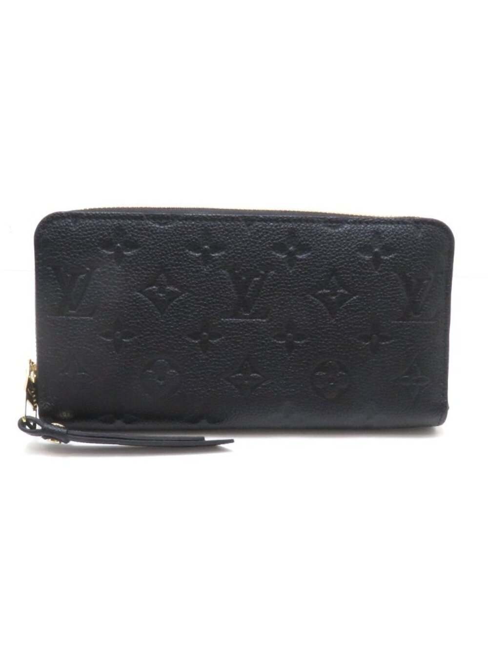 Louis Vuitton Zippy Wallet Monogram Empreinte Noir Bicolor